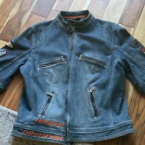 Harley Davidson jean jacket